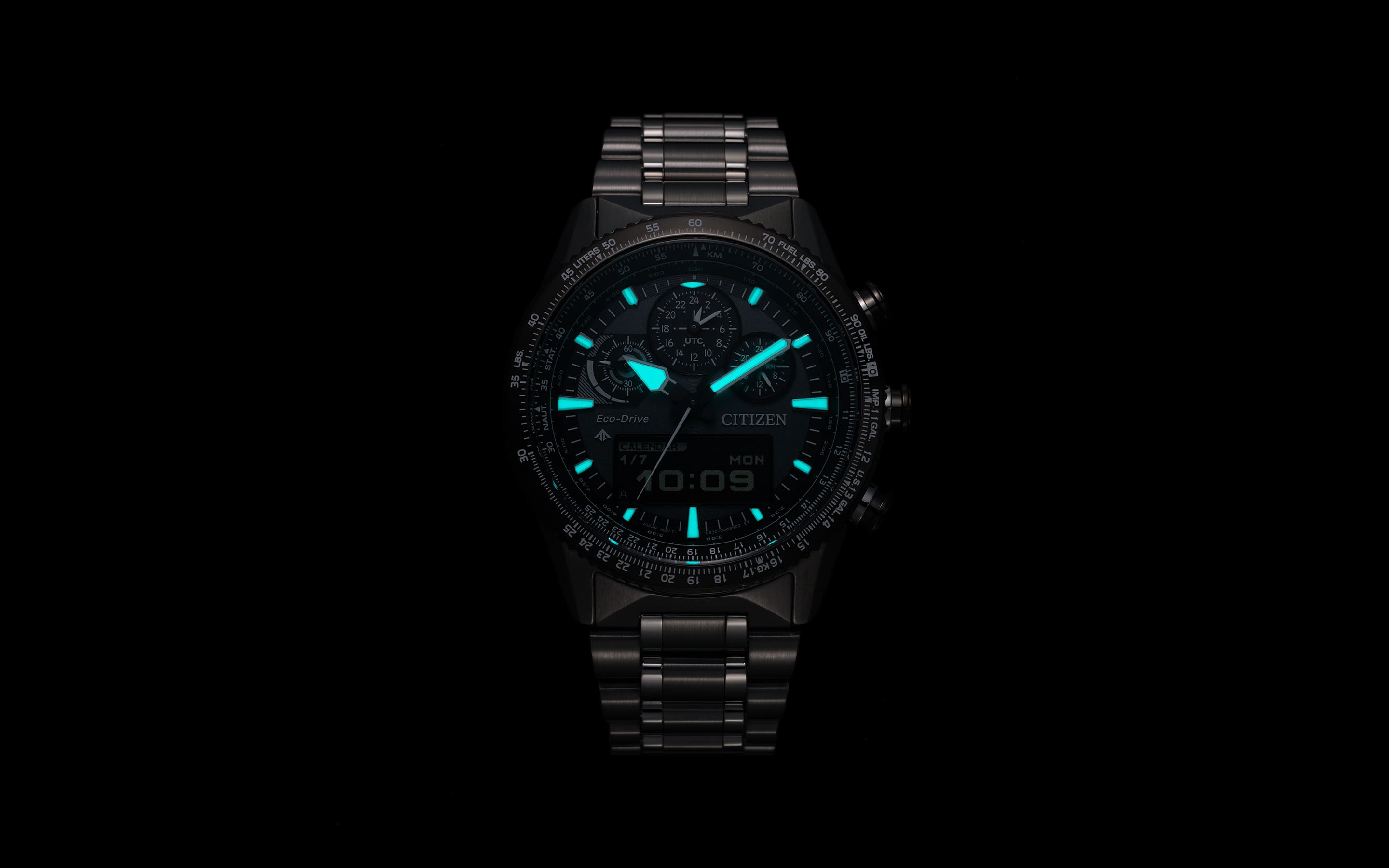 Eco-Drive COMBINATION WATCH