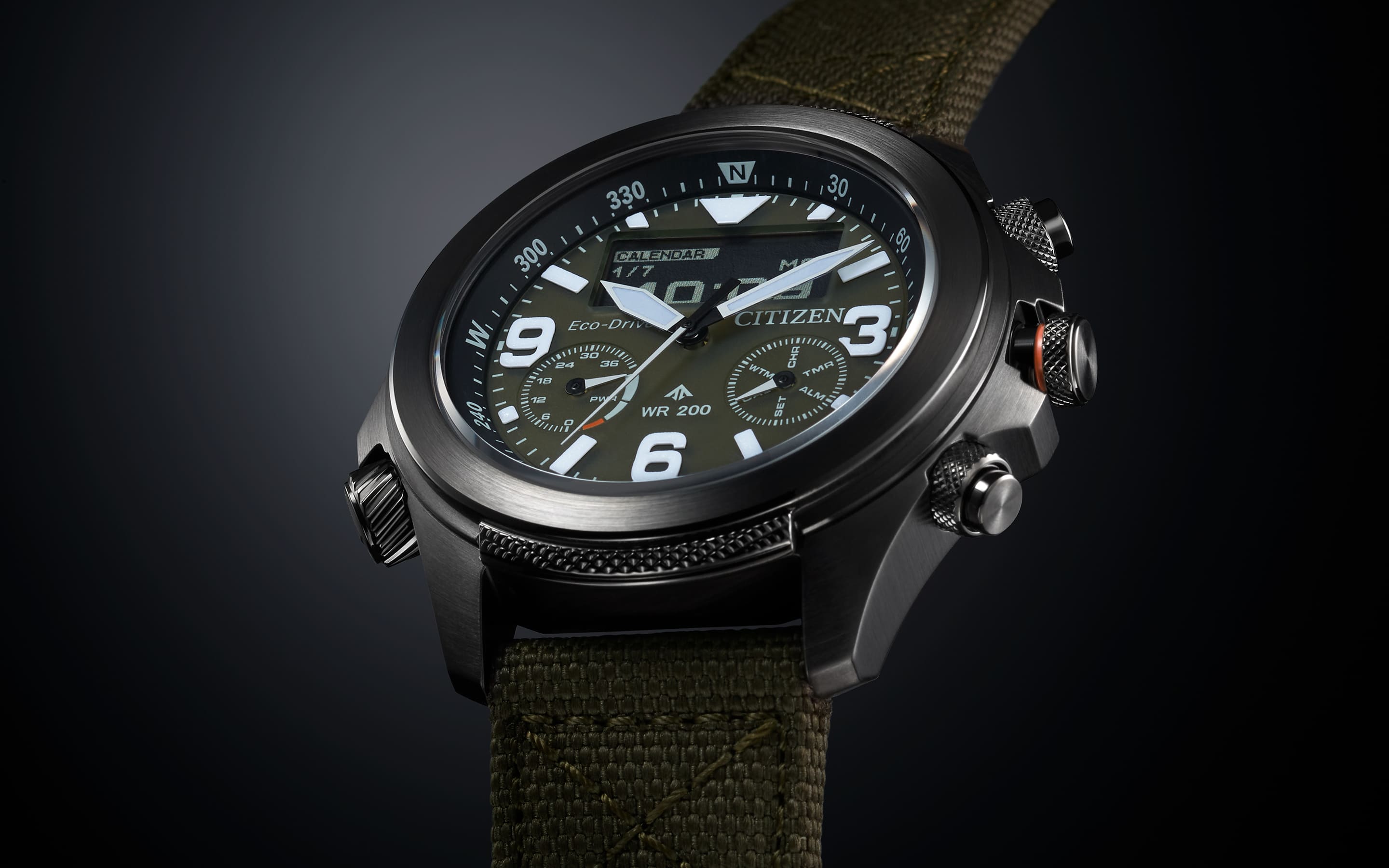 Eco-Drive COMBINATION WATCH
