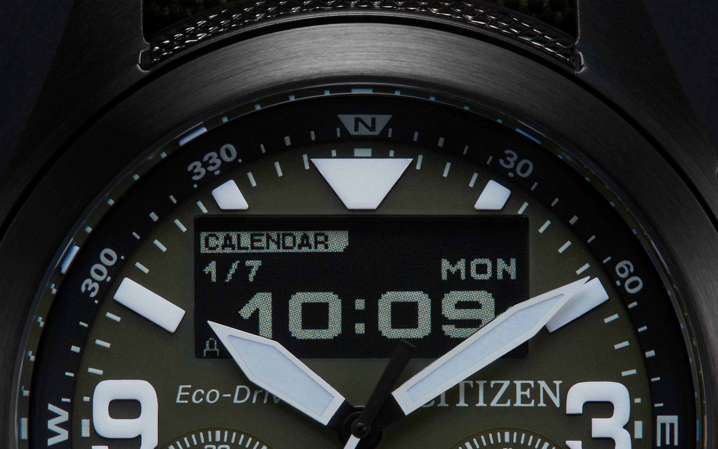 Eco-Drive COMBINATION WATCH